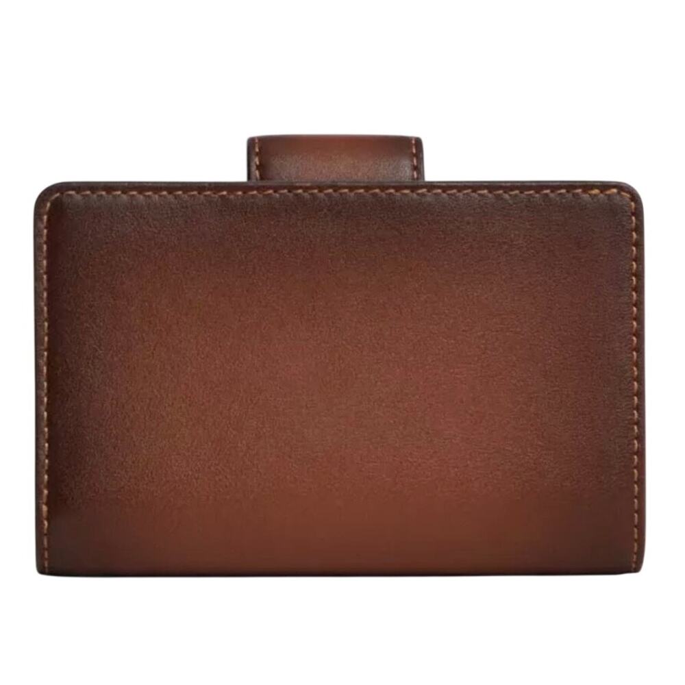 Coach Ombre Brown Med Corner zip wallet NWT - Picture 2 of 2